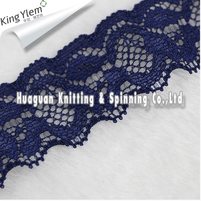 navy lace ribbon